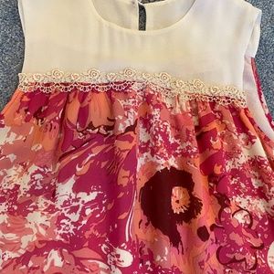 Hand Made Silk Dress for Girl